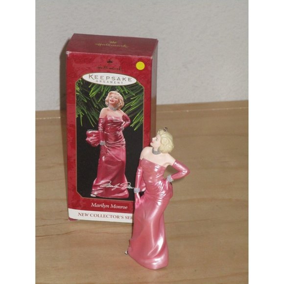 Keepsake Ornament Collector Series Marilyn Monroe Hallmark Vintage  1997 Pre Own - Picture 1 of 6